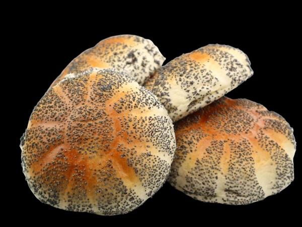 Witte bolletjes maanzaad per 4 st.