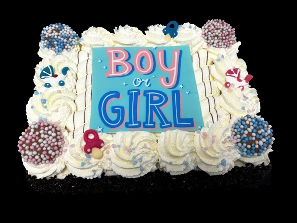Gender revealtaart