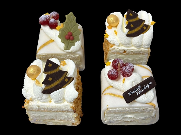 Trakteer kerstgebak 4stuks