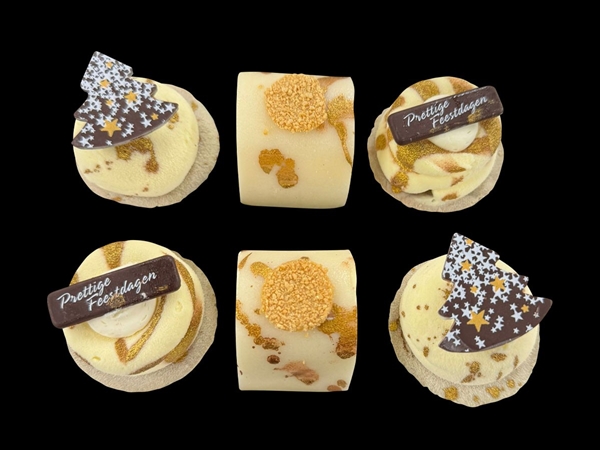 Kerst petit fourre 6 st.